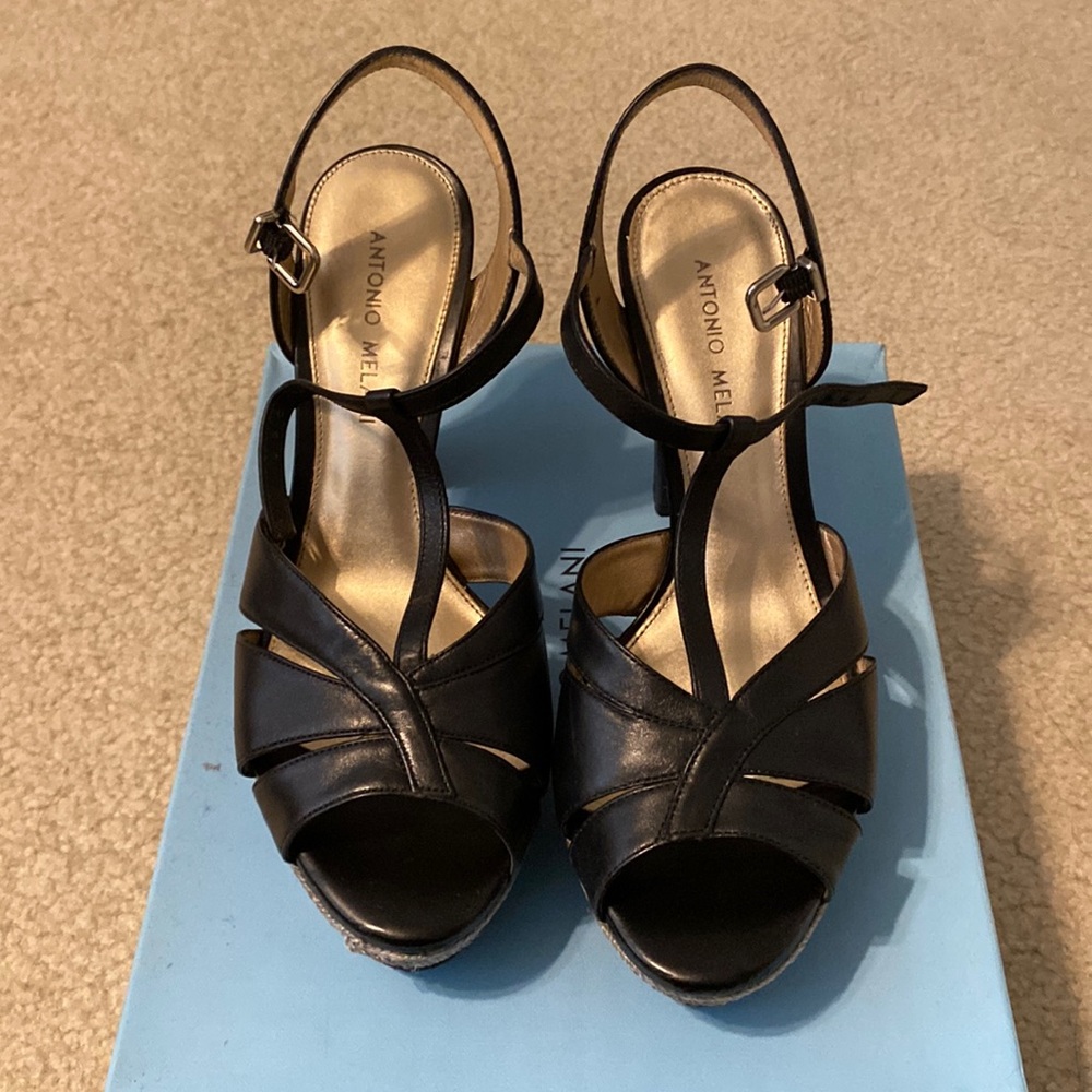 Antonio Melani Bianca001 Black size 8 heels